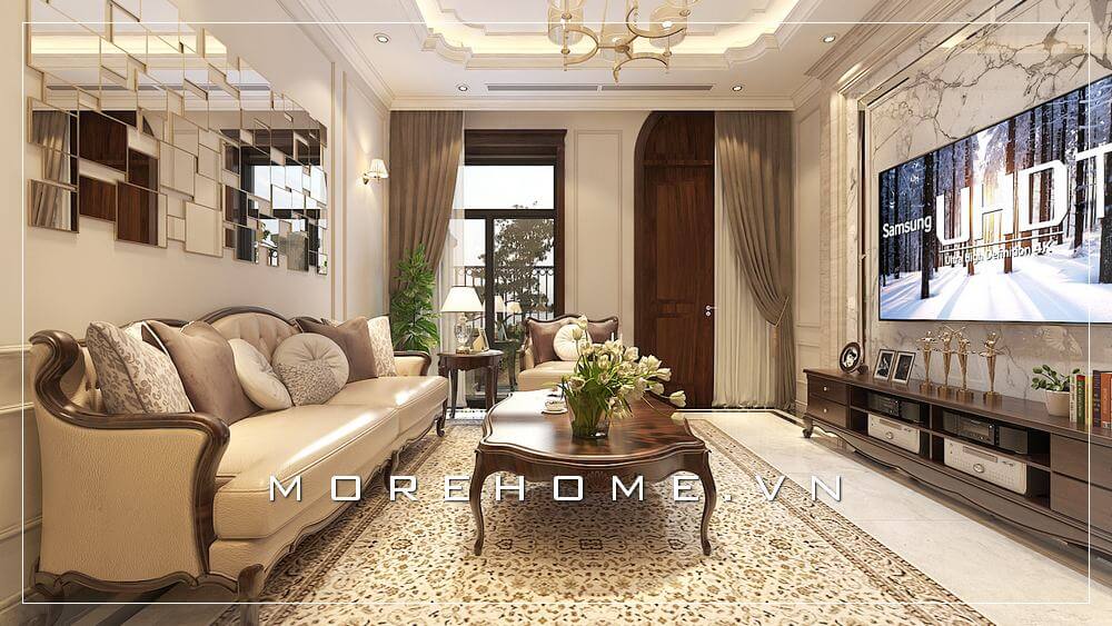 Các phong cách bày trí phòng khách đặc sắc